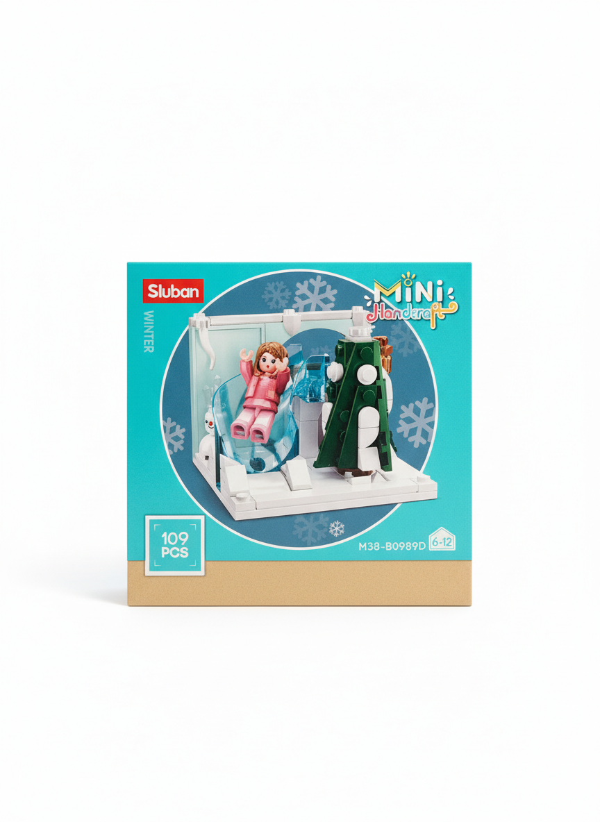 Sluban MiNi Handicraft Winter Building Set M38-B0989D