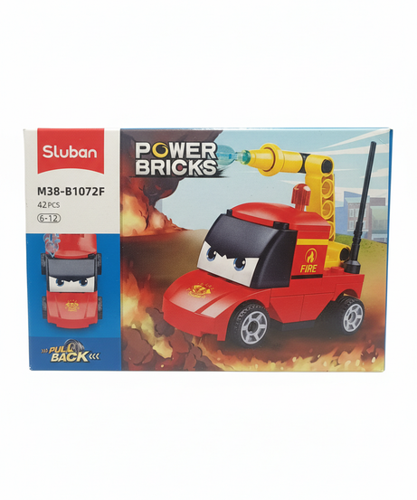 Sluban Power Bricks M38-B1072F Fire Rescue Truck