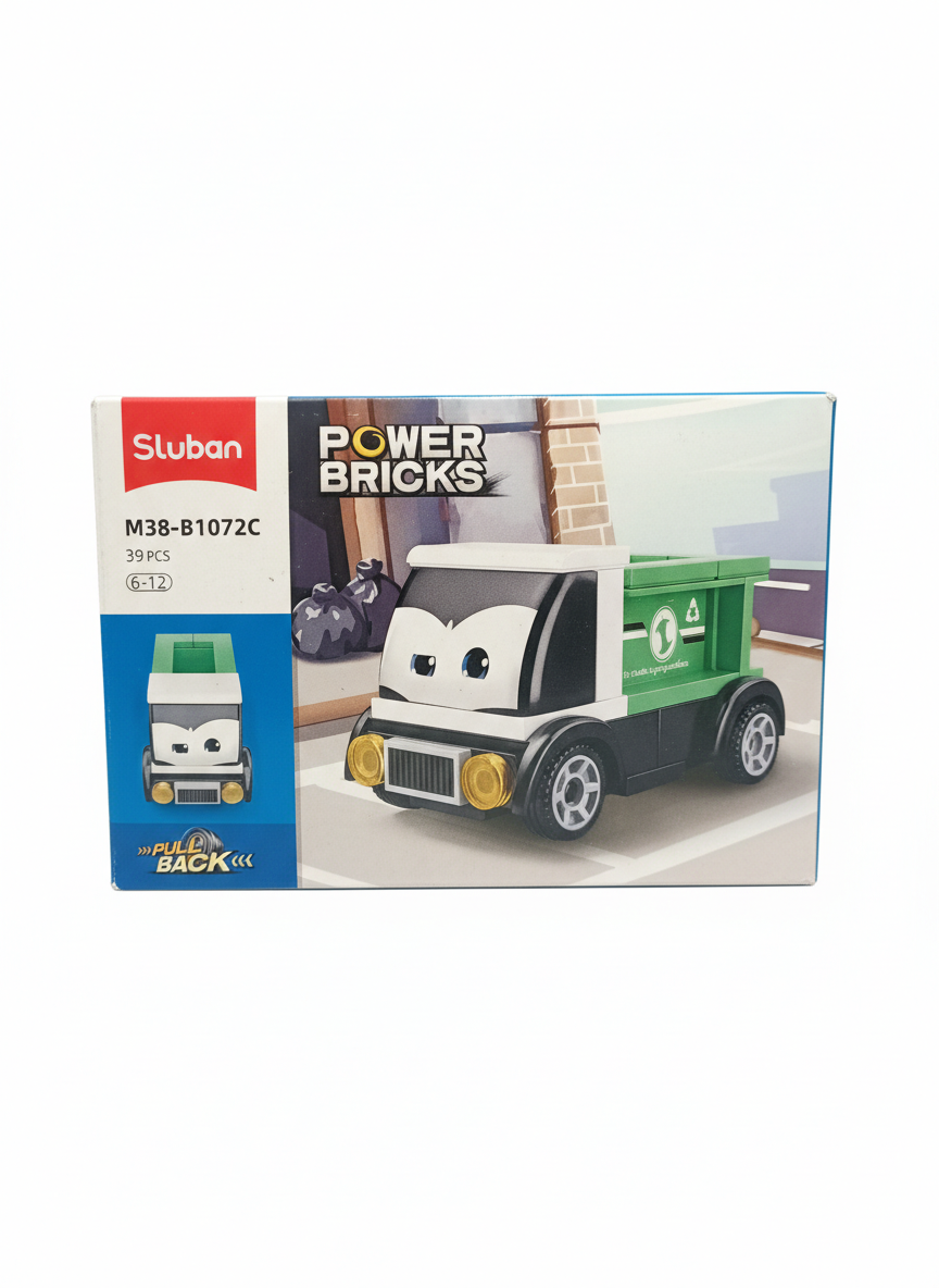 Sluban Power Bricks M38-B1072F Fire Rescue Truck