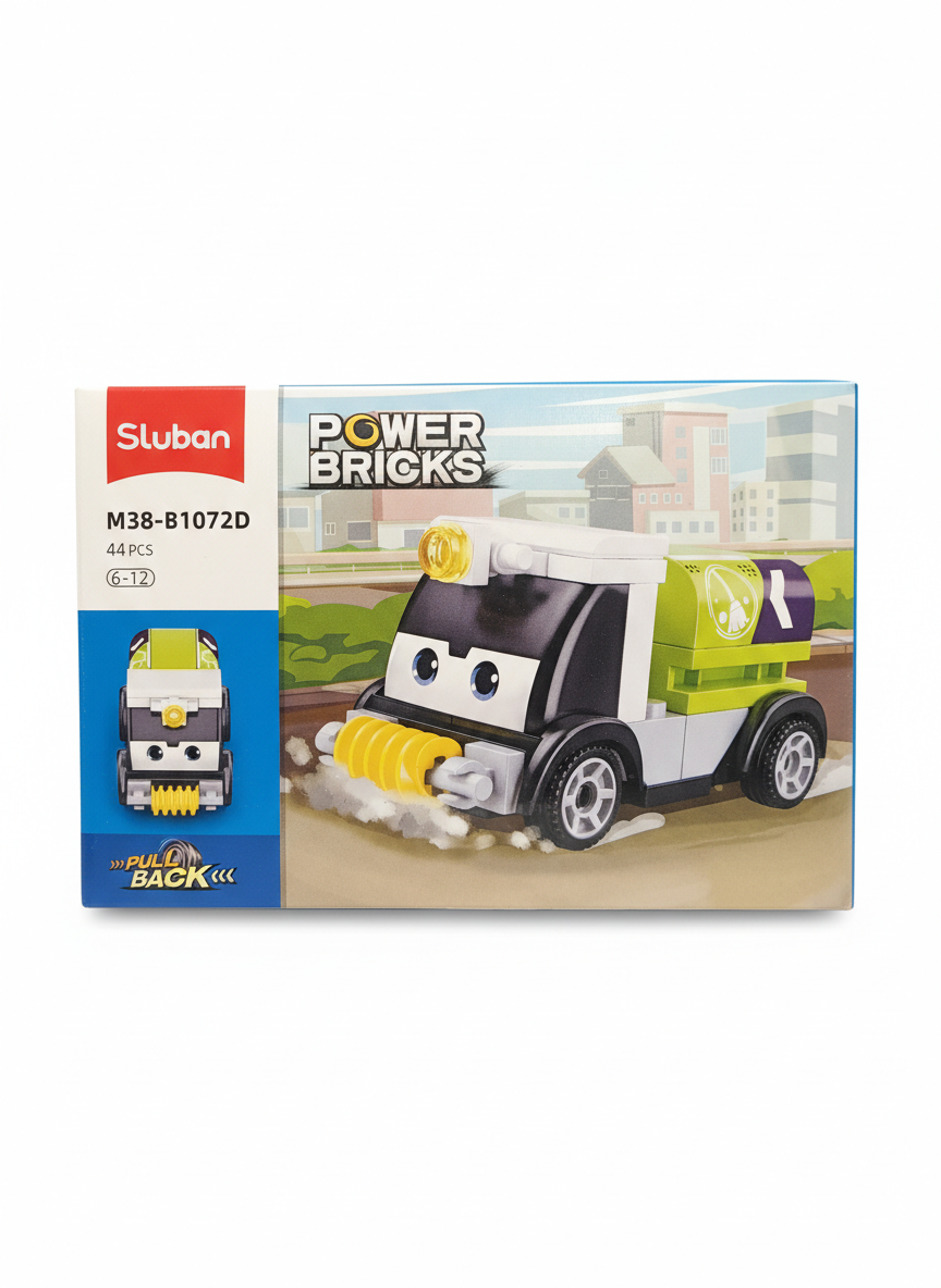 Sluban Power Bricks M38-B1072F Fire Rescue Truck