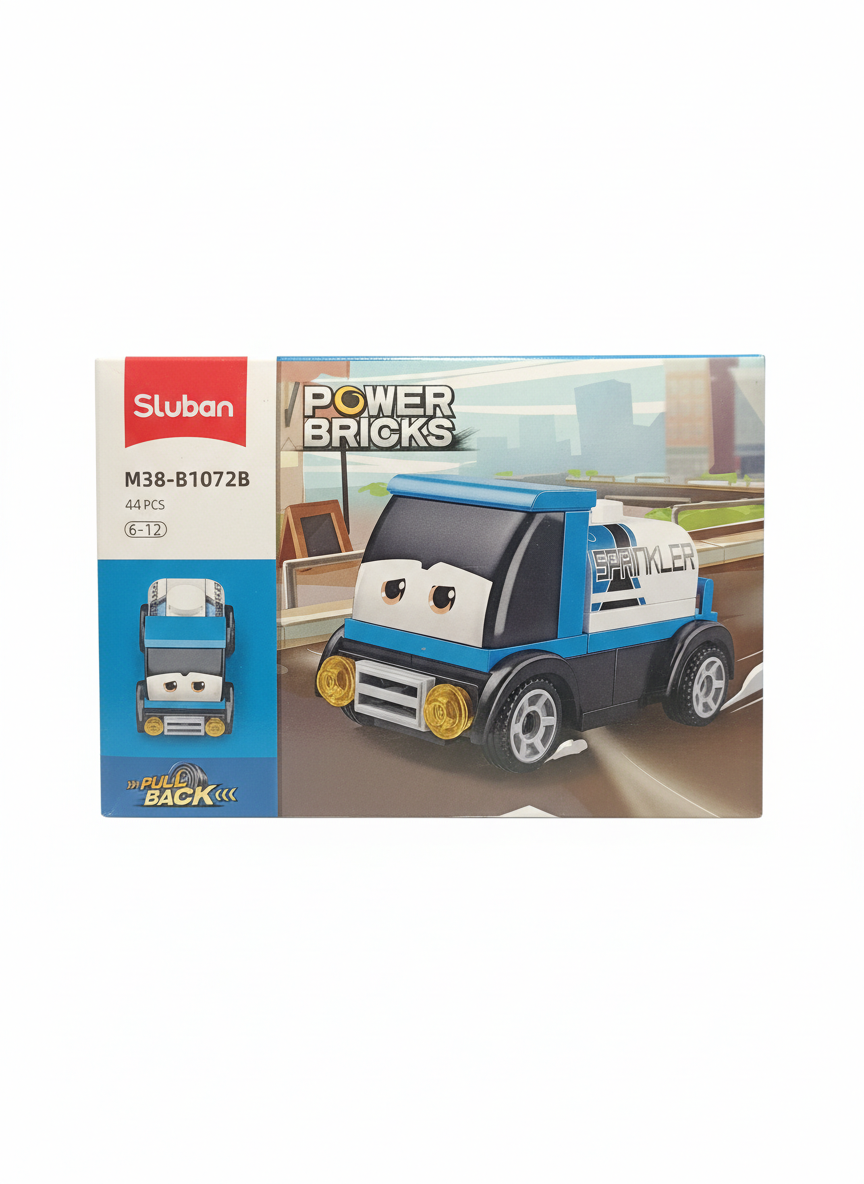 Sluban Power Bricks M38-B1072F Fire Rescue Truck