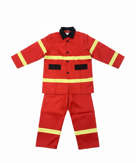 Kids Firefighter Costume Play Set