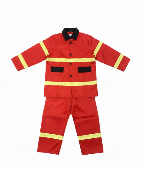 Kids Firefighter Costume Play Set
