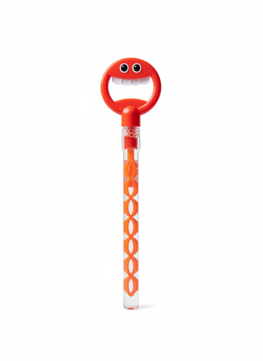 Smiling Face Multi-Bubble Wand