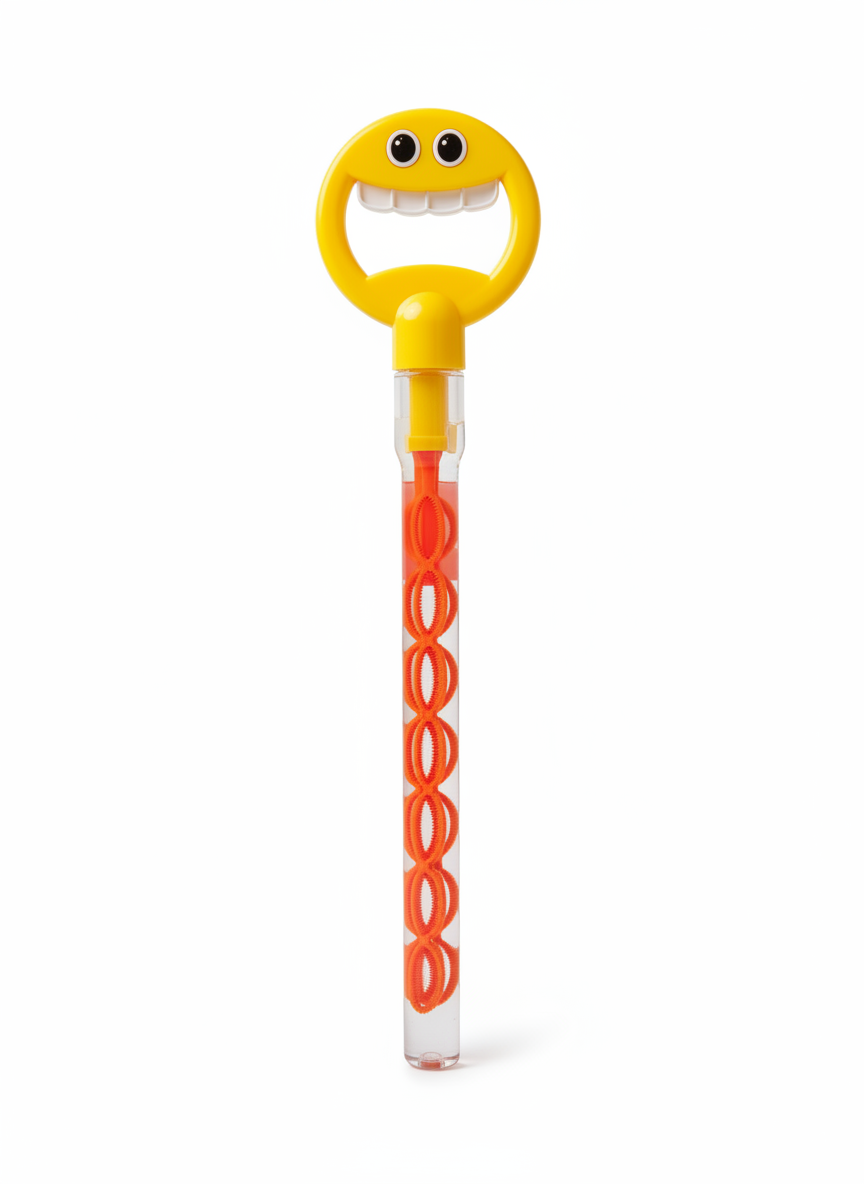 Smiling Face Multi-Bubble Wand