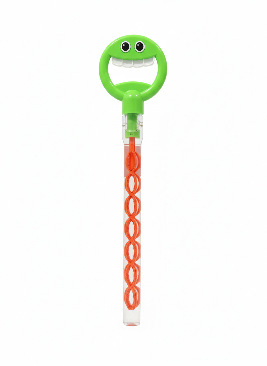 Smiling Face Multi-Bubble Wand