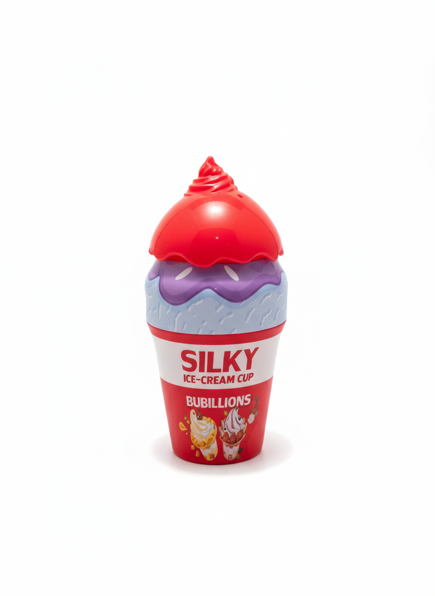 SILKY ICE-CREAM CUP BUBILLIONS