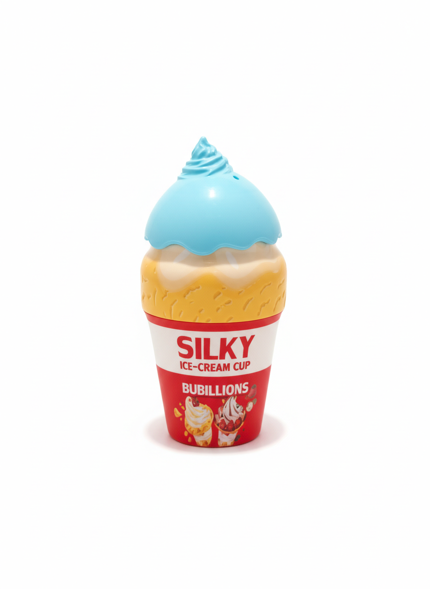SILKY ICE-CREAM CUP BUBILLIONS