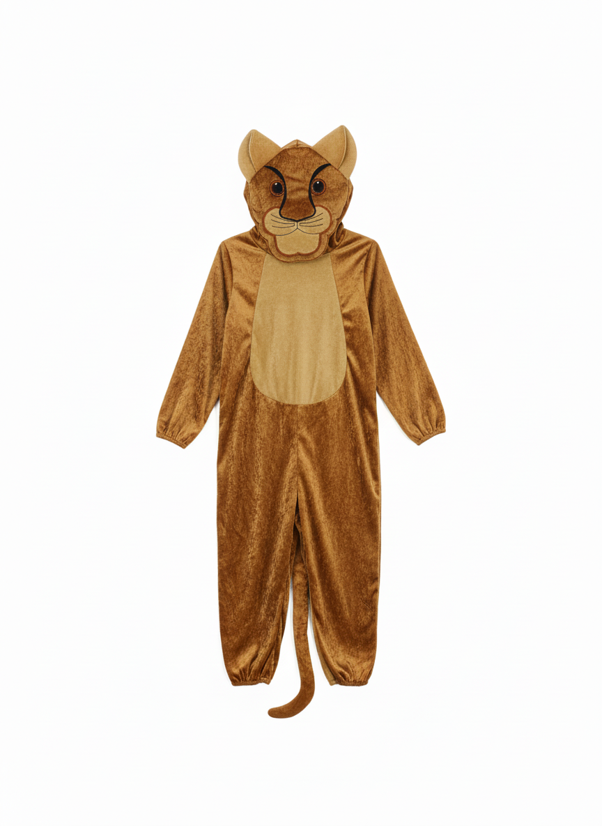 Children's Plush Lion Costume