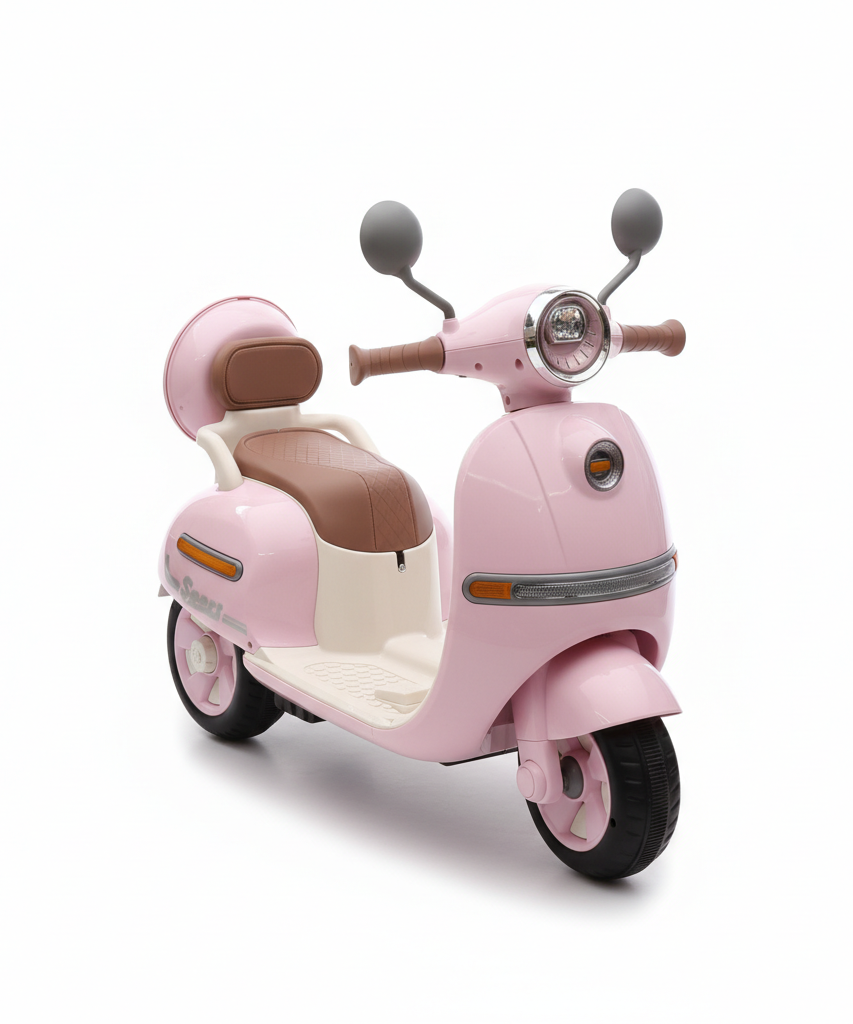 Kids' Classic Retro Ride-On Scooter
