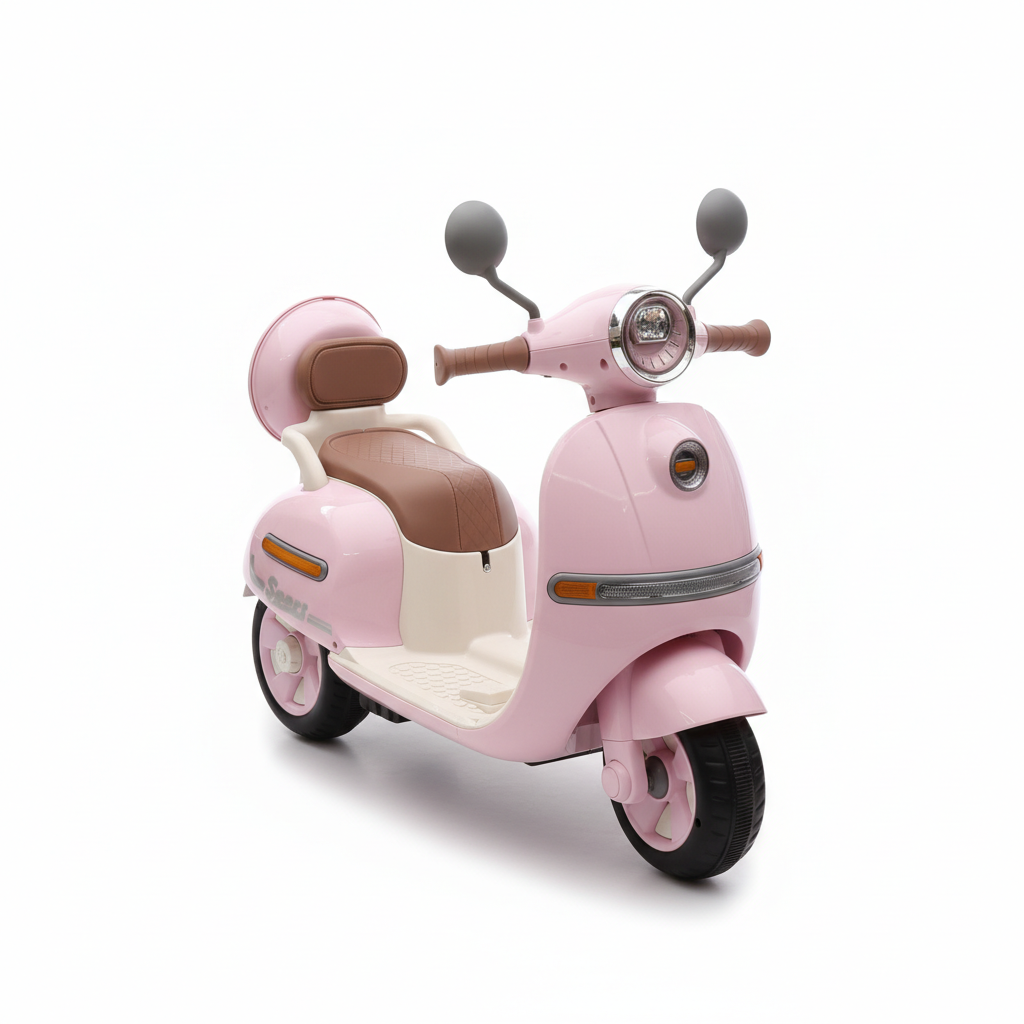 Kids' Classic Retro Ride-On Scooter