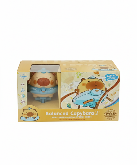 Balanced Capybara Single-Wheel Balance Car DIY Track Series