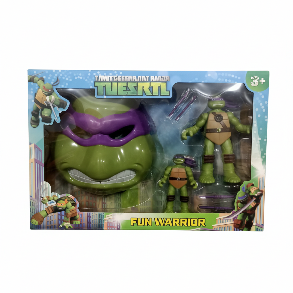 Mutant Geenaa Nirt Ninja TUESRTL Fun Warrior Set