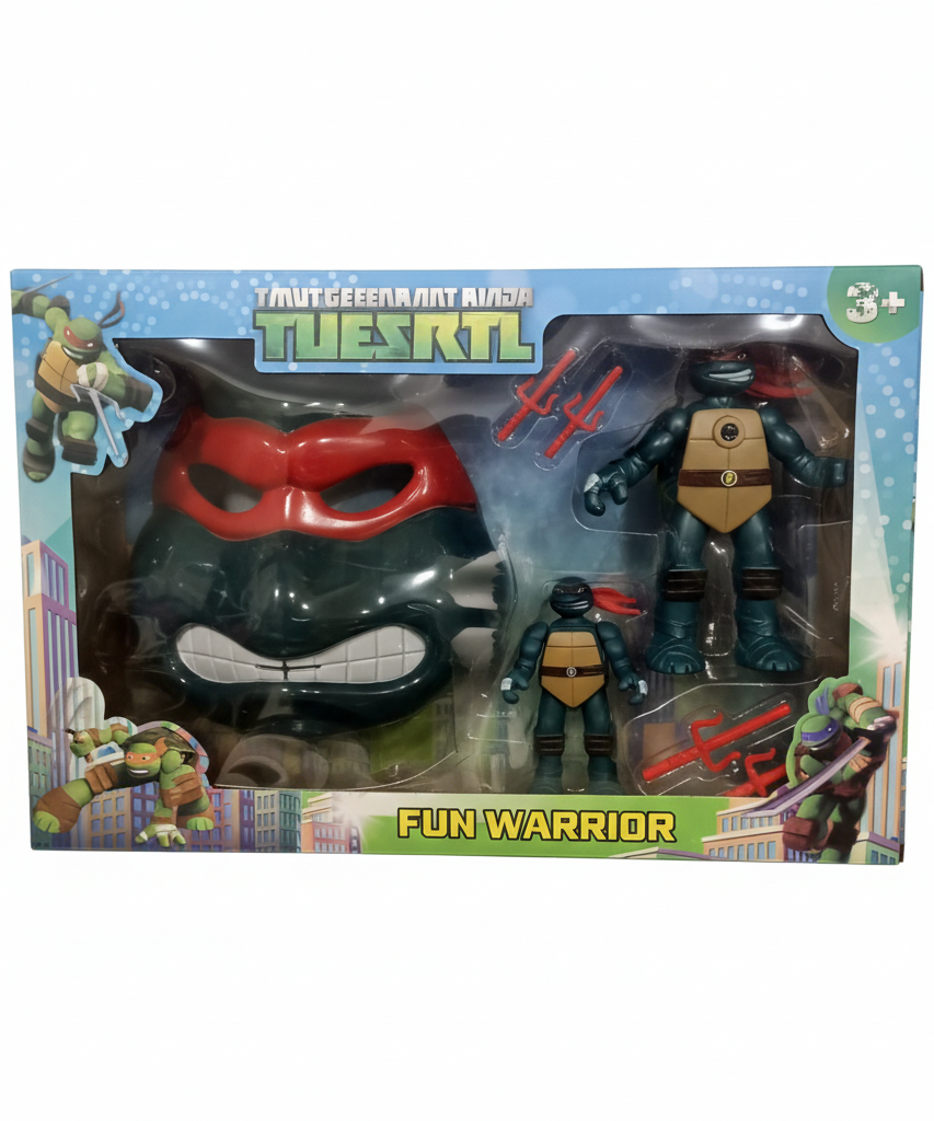 Mutant Geenaa Nirt Ninja TUESRTL Fun Warrior Set