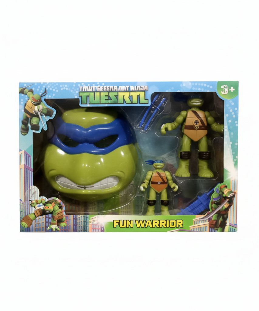 Mutant Geenaa Nirt Ninja TUESRTL Fun Warrior Set