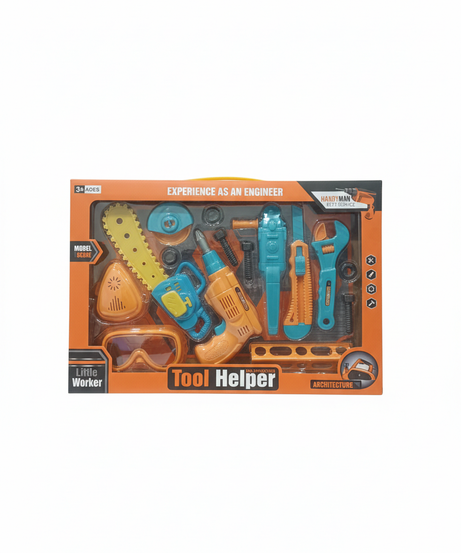 Little Worker Multifunction Tool Helper Playset