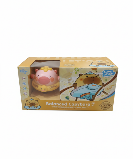 Balanced Capybara Single-Wheel Balance Car DIY Track Series