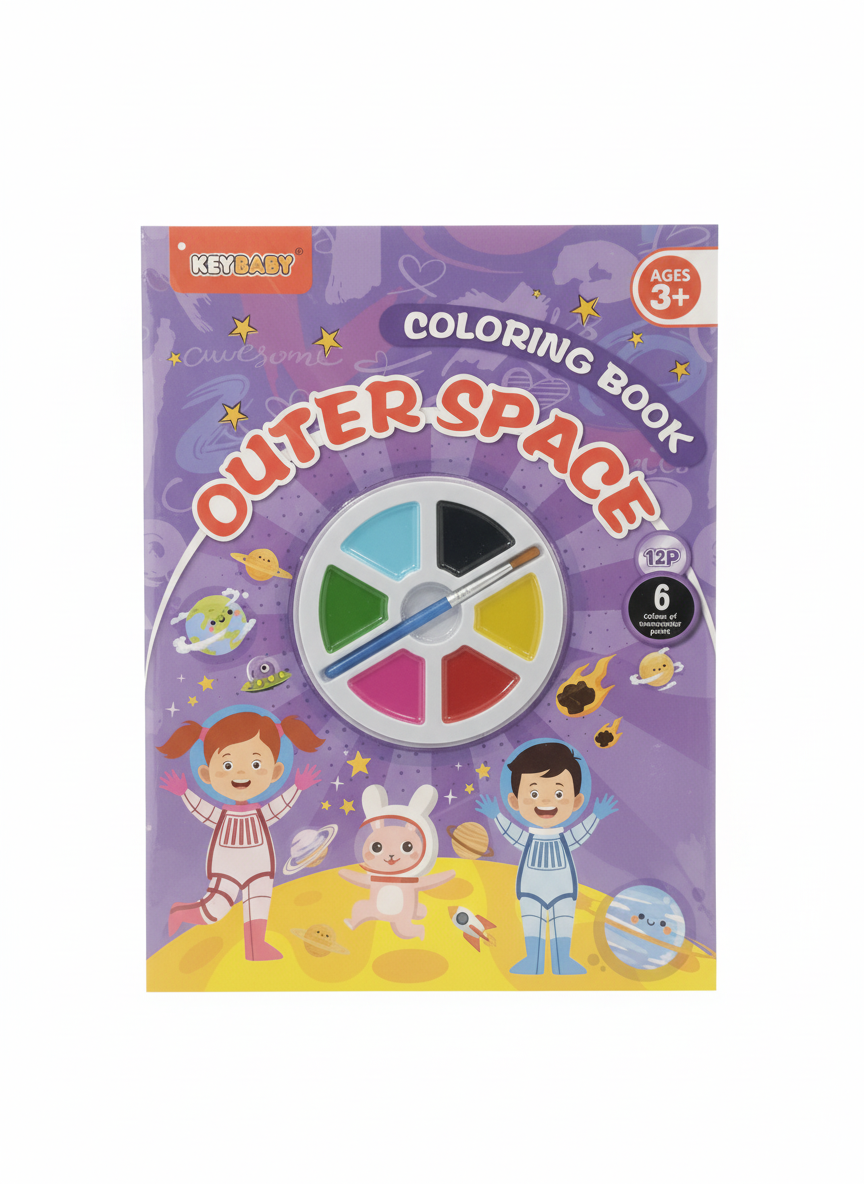 KEYBABY Sea World Coloring Book