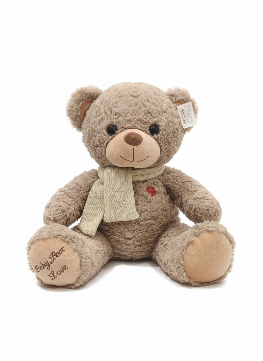 My Bear Love White Teddy Bear 33cm