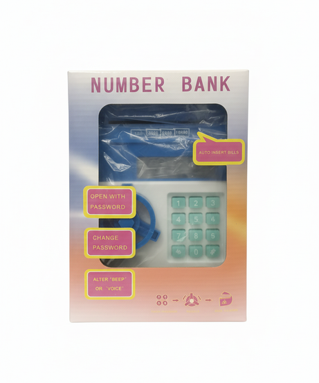 Electronic ATM Piggy Bank Safe