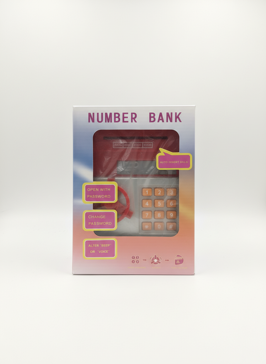 Electronic ATM Piggy Bank Safe