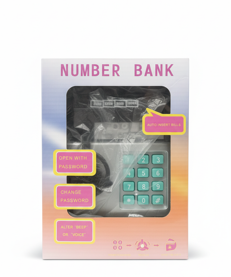 Electronic ATM Piggy Bank Safe
