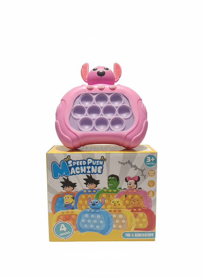 Pop It Machine Characters