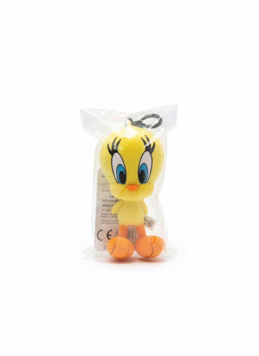 Looney Tunes Show Tweety Bird Plush Keychain