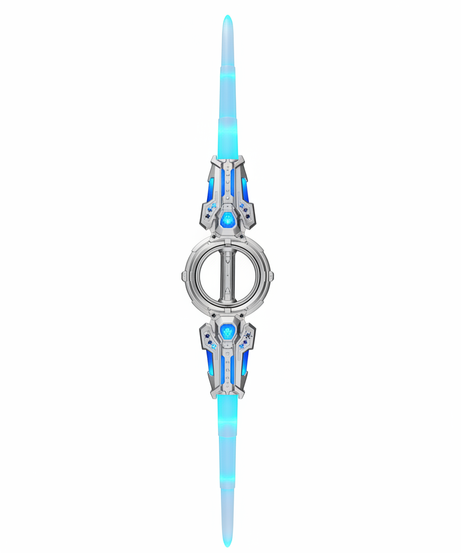 Light-Up Double Bladed Saber Toy