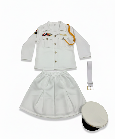 Girl Egyptian Police Officer Dress-Up Costume Set