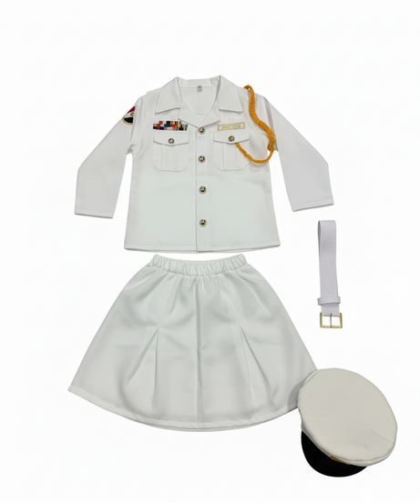 Girl Egyptian Police Officer Dress-Up Costume Set