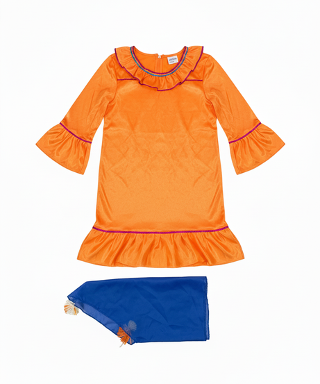 Girl Peasant Orange Costume