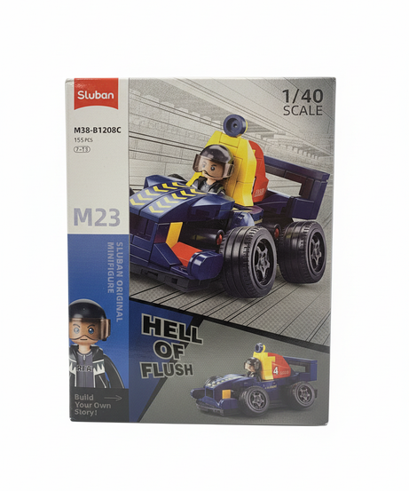 Sluban M23 Hell of Flush Racing Building Blocks (M38-B1208C)