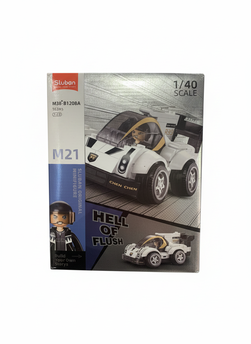 Sluban M23 Hell of Flush Racing Building Blocks (M38-B1208C)