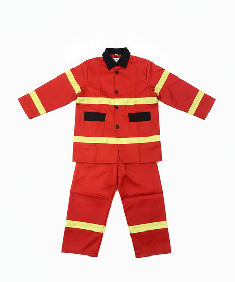 Kids Firefighter Costume Play Set