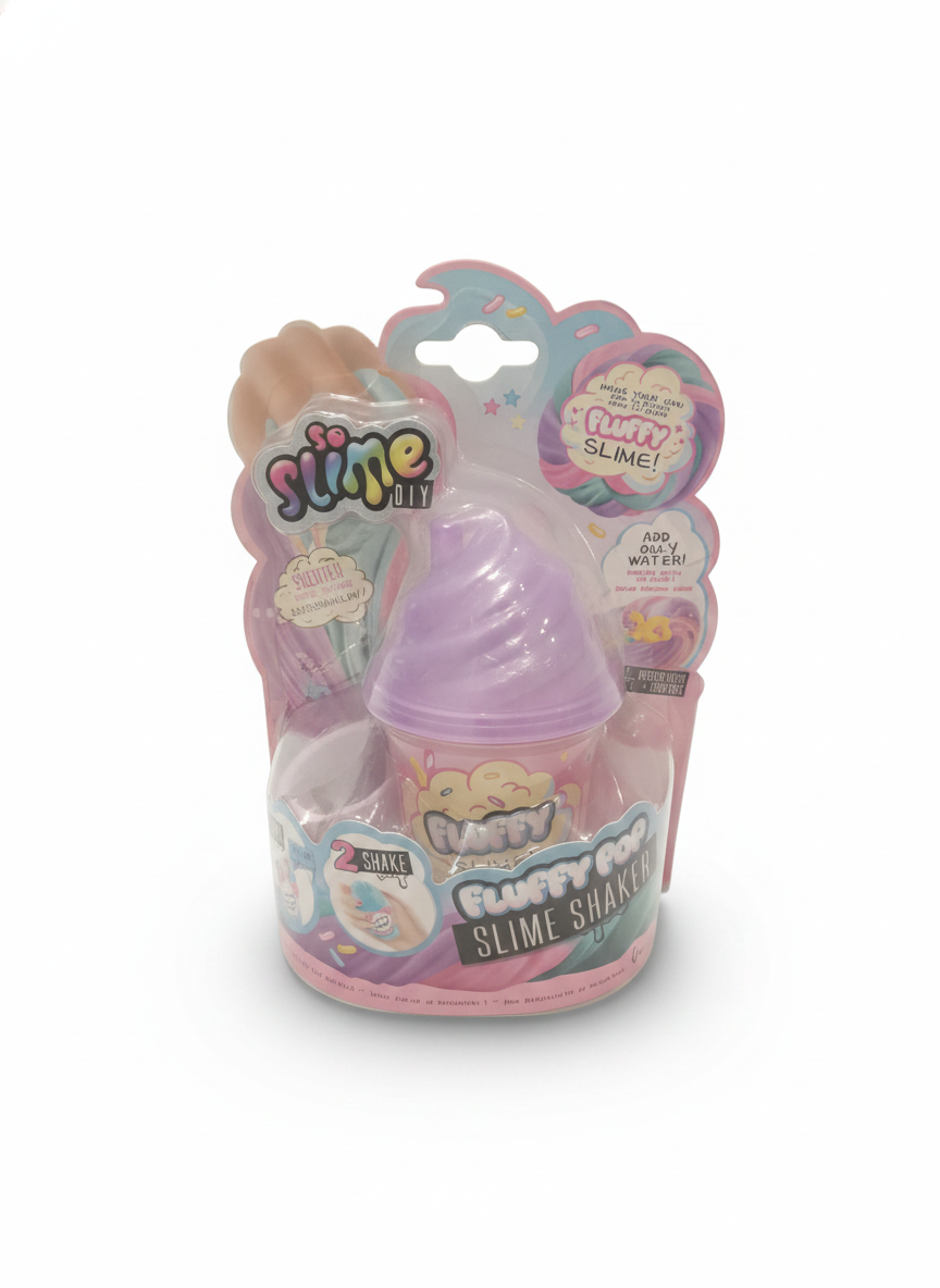 SO Slime DIY Fluffy Poop Slime Shaker - Mint Chip