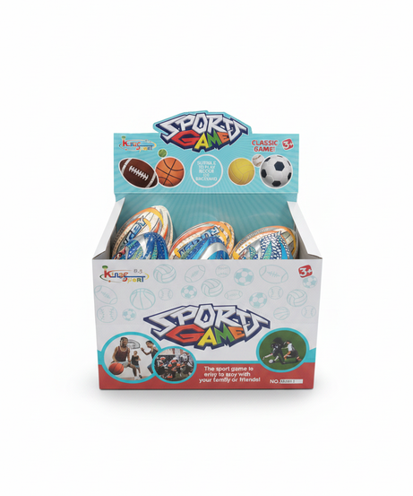 Colorful Rugby Ball