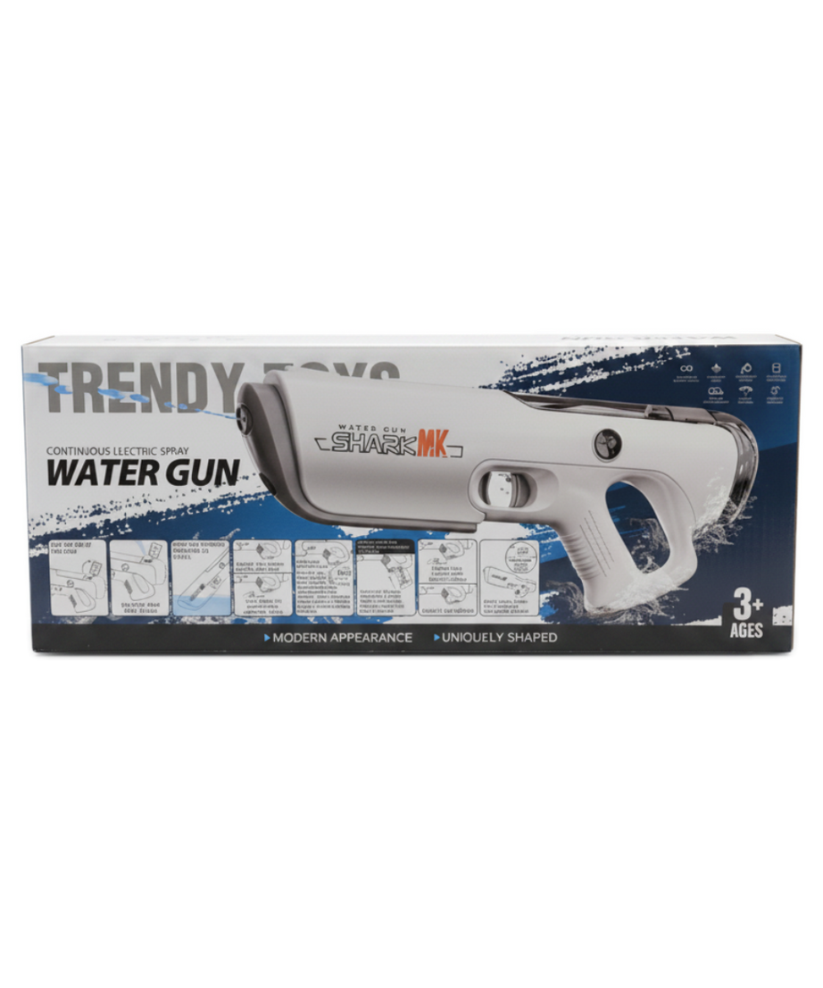 Trendy Toys Continuous Electric Spray Water Gun Shark MK