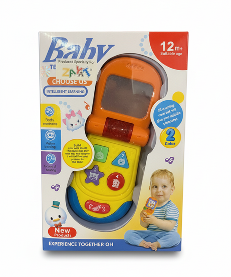 TEZAYA® Baby Intelligent Learning Flip Phone Toy