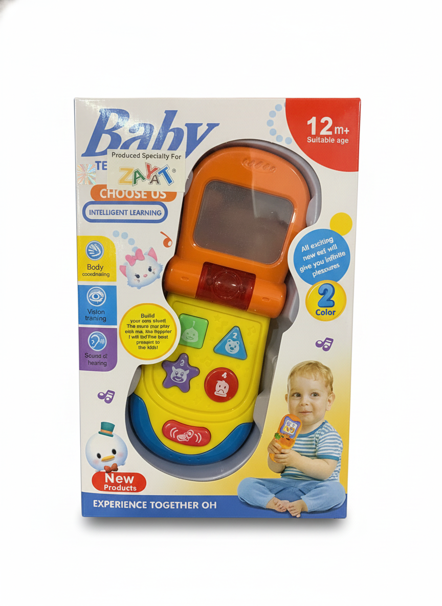 TEZAYA® Baby Intelligent Learning Flip Phone Toy