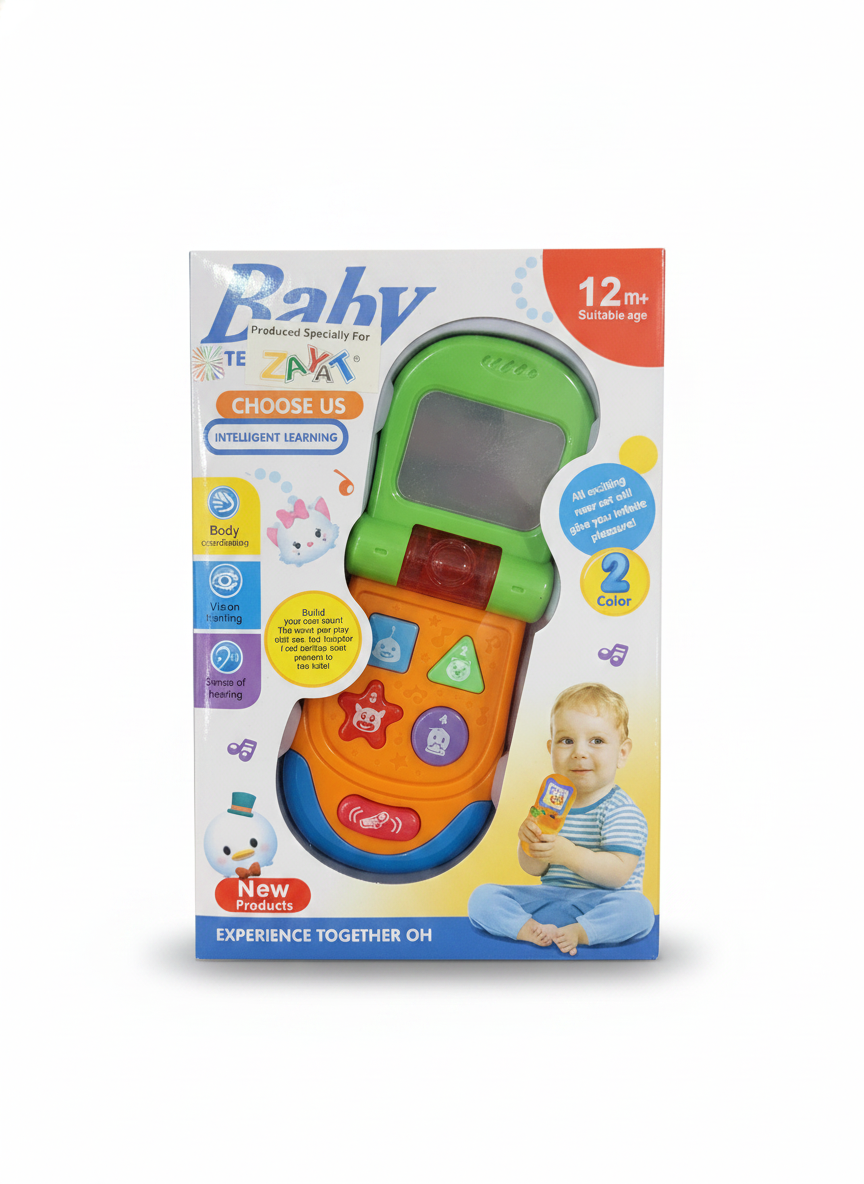 TEZAYA® Baby Intelligent Learning Flip Phone Toy