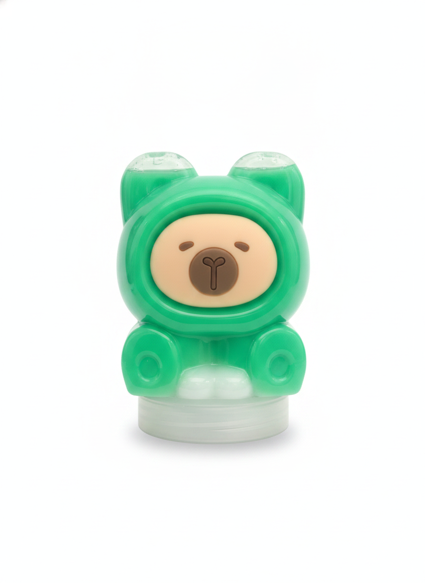 Green Ombre Bear Collectible Figurine Slime