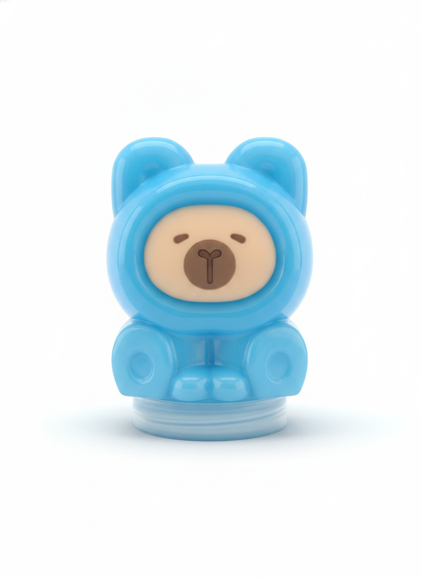 Green Ombre Bear Collectible Figurine Slime