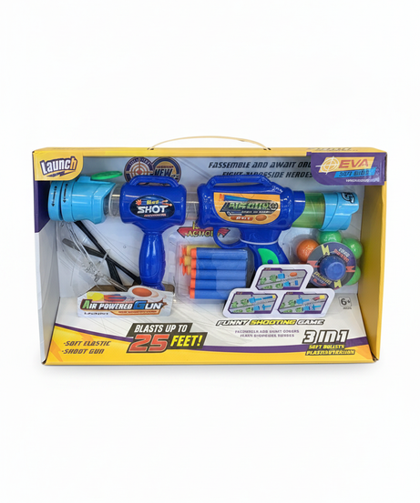 Launch 3-in-1 Soft Bullets Blasting Version (EVA Soft Bullet Upgraded Version)