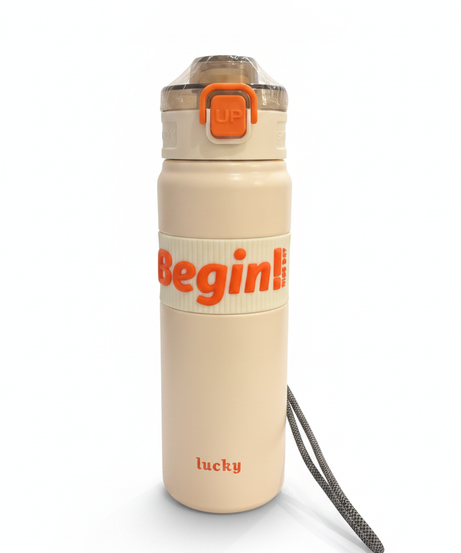Lucky Begin! Sport Water Bottle (600 ML)