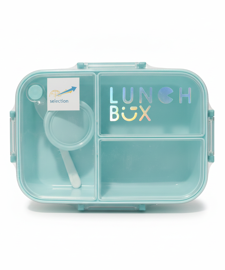 Aqua Multi-Compartment Lunch Box