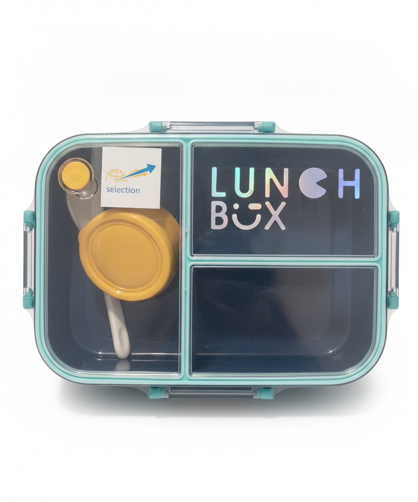 Aqua Multi-Compartment Lunch Box