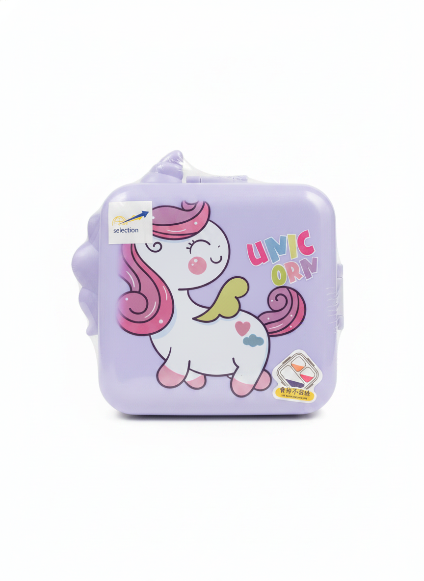 Unicorn Themed Kids Lunch Box