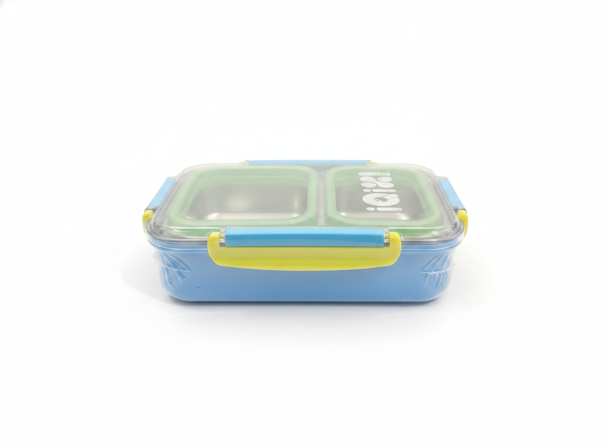 AKISON Stainless Steel Bento Lunch Box with Fork