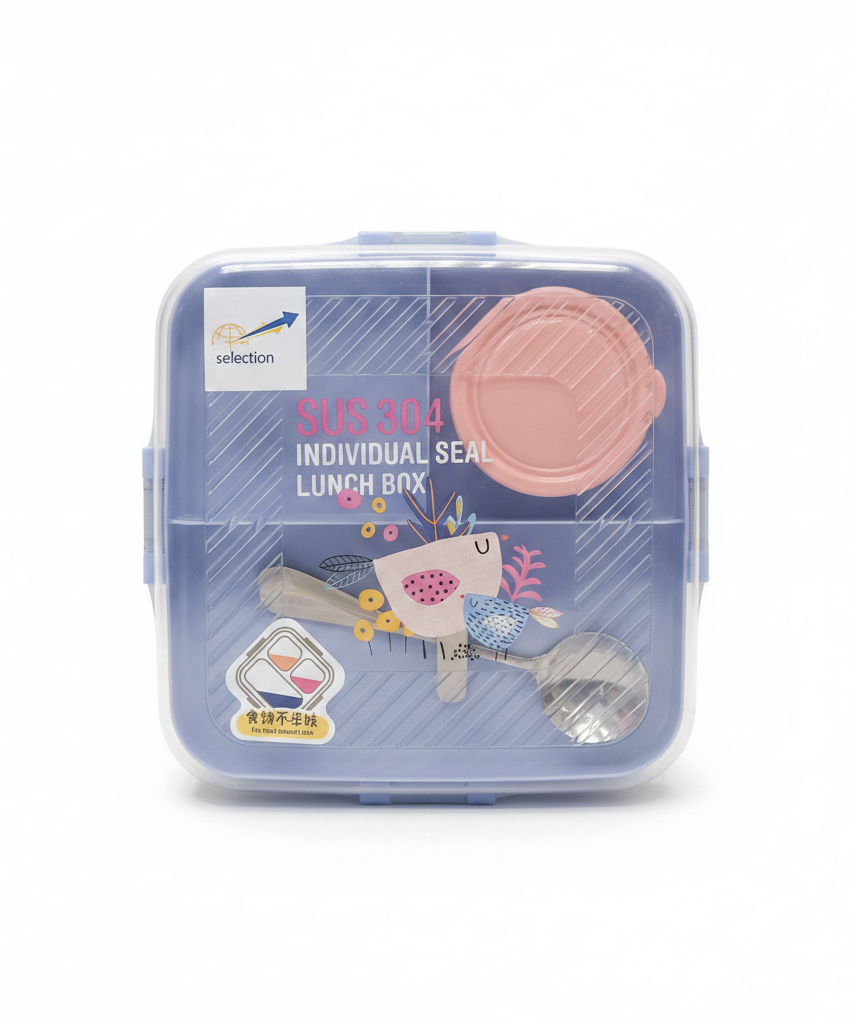 selection SUS 304 Individual Seal Lunch Box